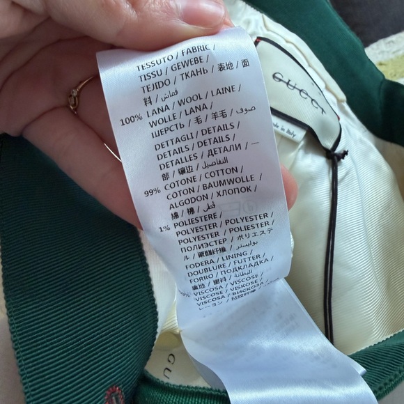 Gucci Wool Stripe Trim Coat - Picture 5 of 8